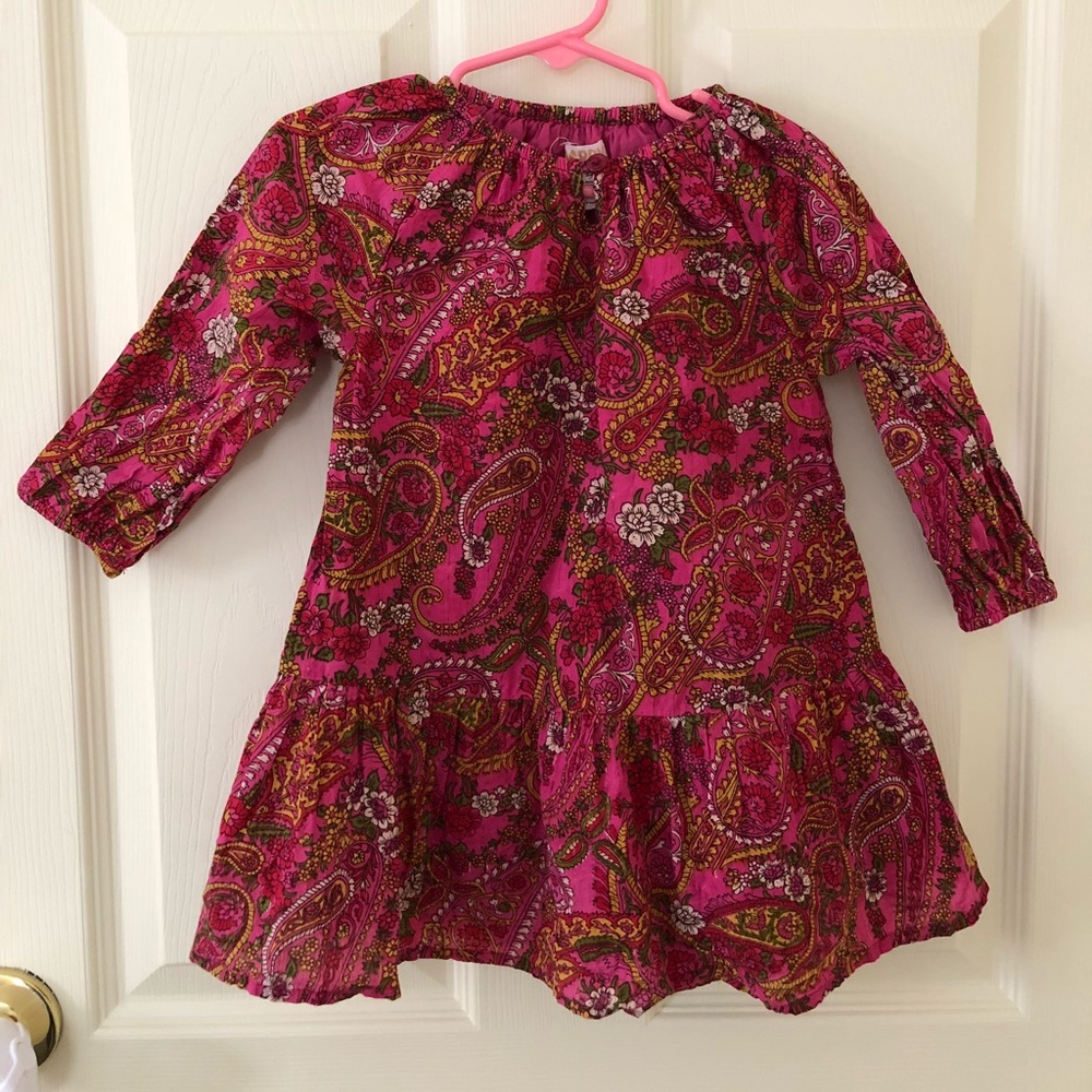 Happy by Pink Chicken Paisley Dress 18-24M